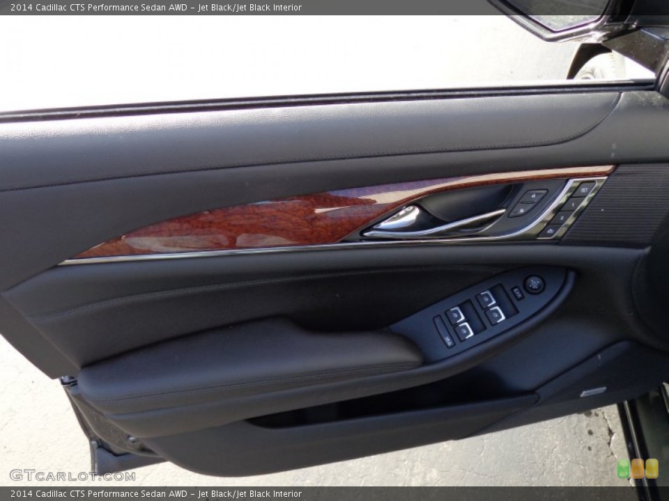 Jet Black/Jet Black Interior Door Panel for the 2014 Cadillac CTS Performance Sedan AWD #89731486