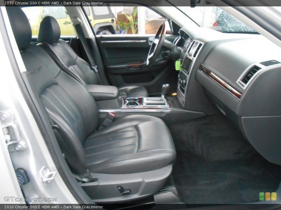 Dark Slate Gray Interior Front Seat for the 2010 Chrysler 300 C HEMI AWD #89731498