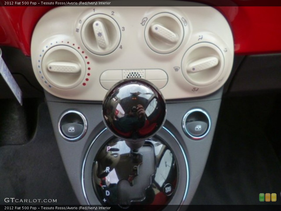 Tessuto Rosso/Avorio (Red/Ivory) Interior Transmission for the 2012 Fiat 500 Pop #89732878