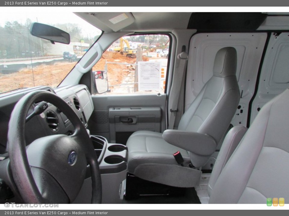Medium Flint Interior Photo for the 2013 Ford E Series Van E250 Cargo #89736553