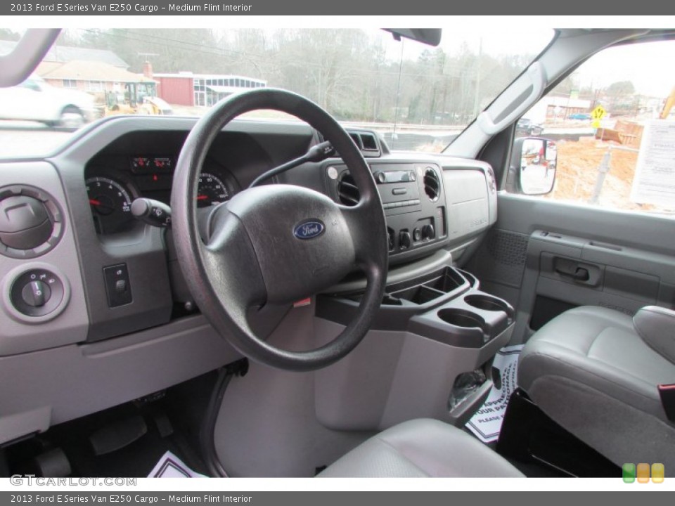 Medium Flint Interior Dashboard for the 2013 Ford E Series Van E250 Cargo #89736577