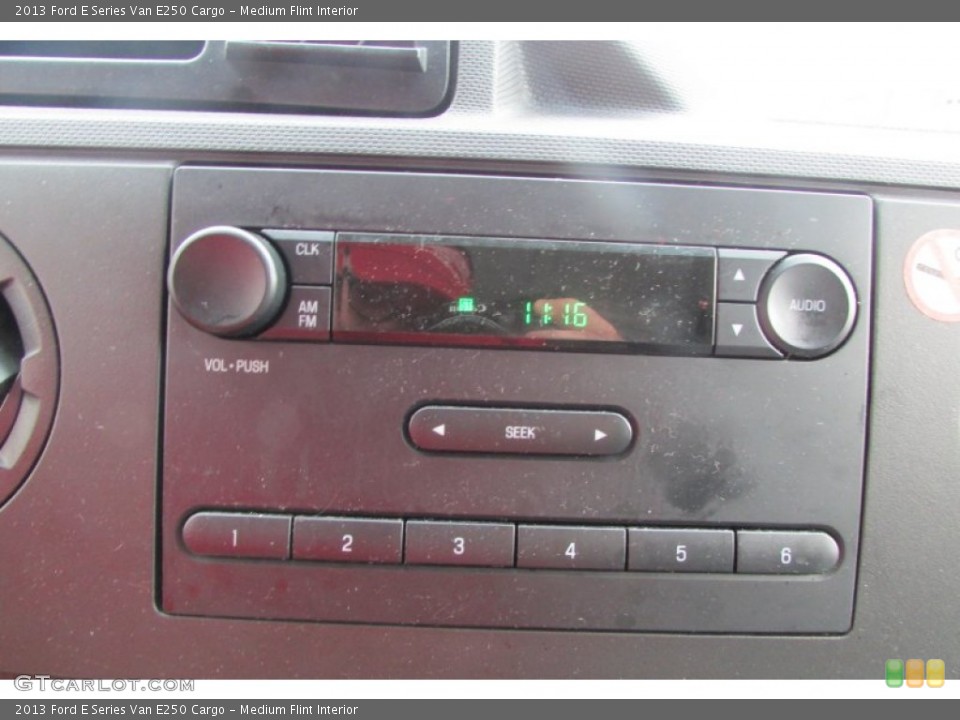 Medium Flint Interior Audio System for the 2013 Ford E Series Van E250 Cargo #89736805