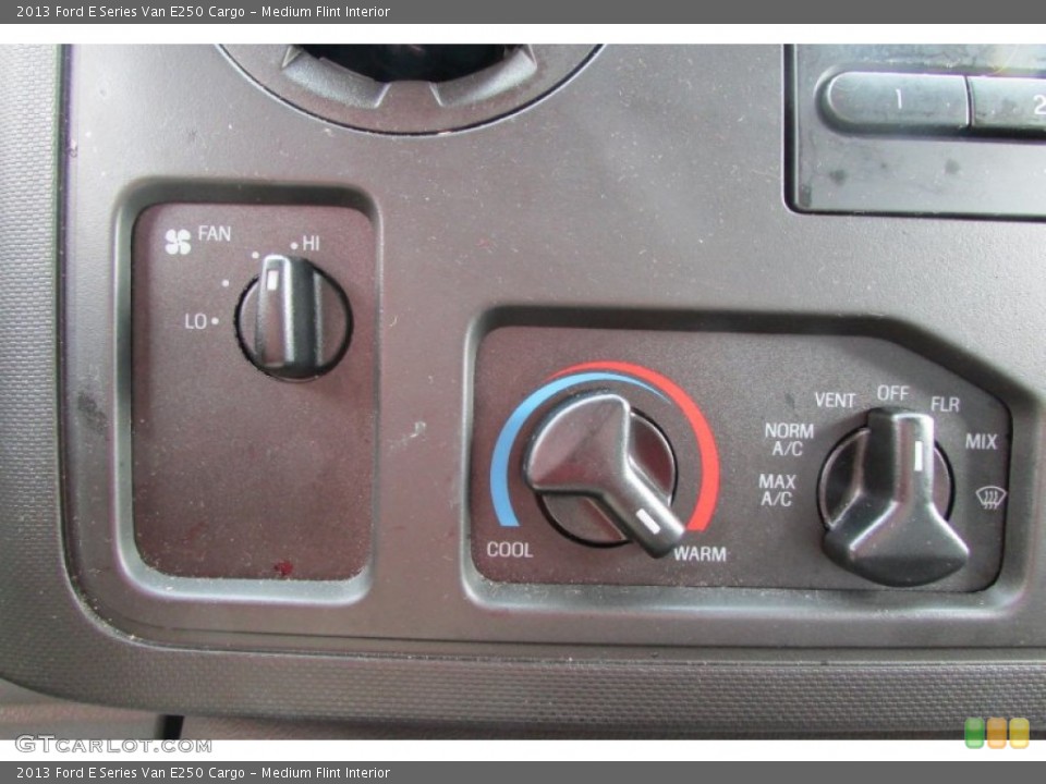 Medium Flint Interior Controls for the 2013 Ford E Series Van E250 Cargo #89736827