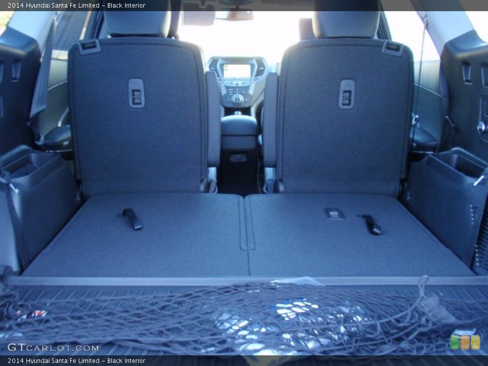 Black Interior Trunk for the 2014 Hyundai Santa Fe Limited #89740291
