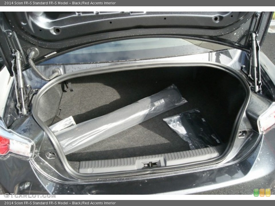 Black/Red Accents Interior Trunk for the 2014 Scion FR-S  #89744854
