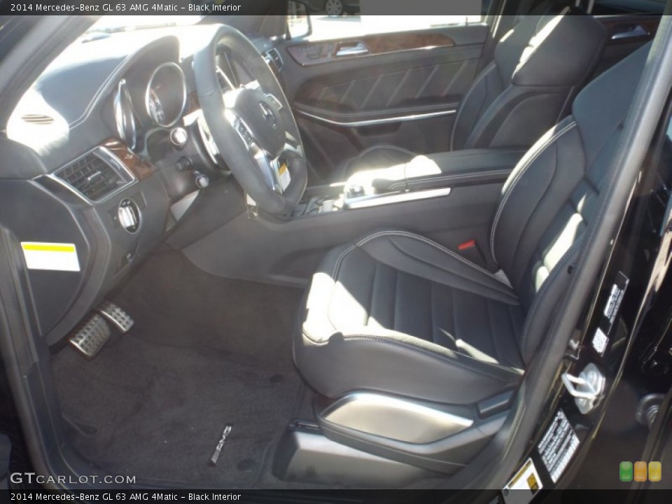 Black Interior Front Seat for the 2014 Mercedes-Benz GL 63 AMG 4Matic #89745358