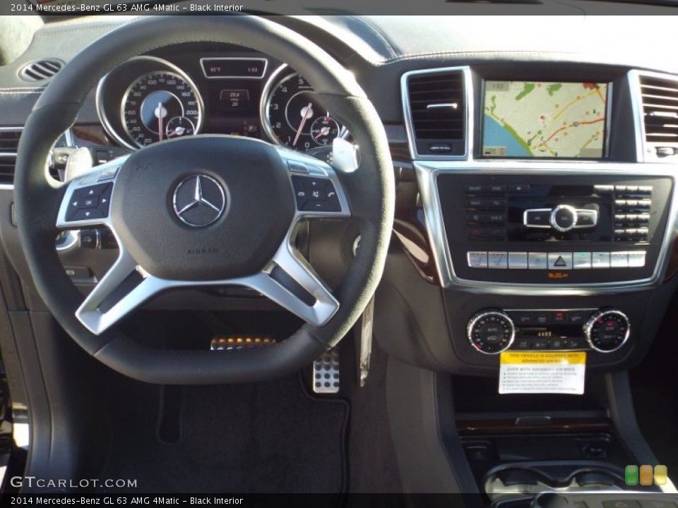 Black Interior Dashboard for the 2014 Mercedes-Benz GL 63 AMG 4Matic #89745412