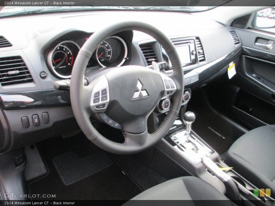 Black 2014 Mitsubishi Lancer Interiors