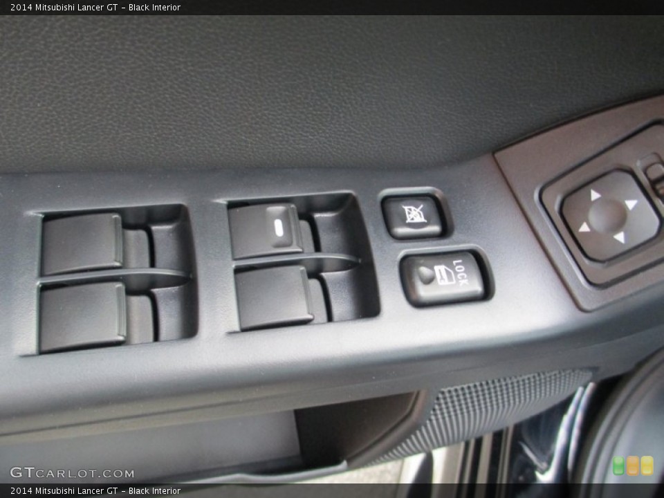 Black Interior Controls for the 2014 Mitsubishi Lancer GT #89746930