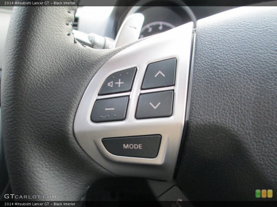 Black Interior Controls for the 2014 Mitsubishi Lancer GT #89747113
