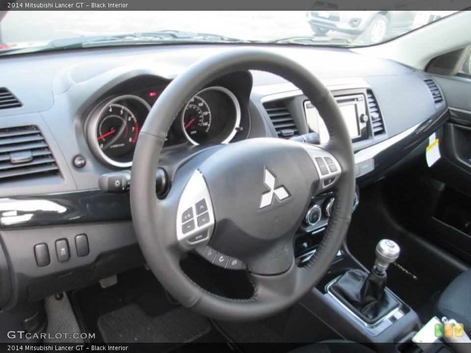 Black Interior Dashboard for the 2014 Mitsubishi Lancer GT #89747743