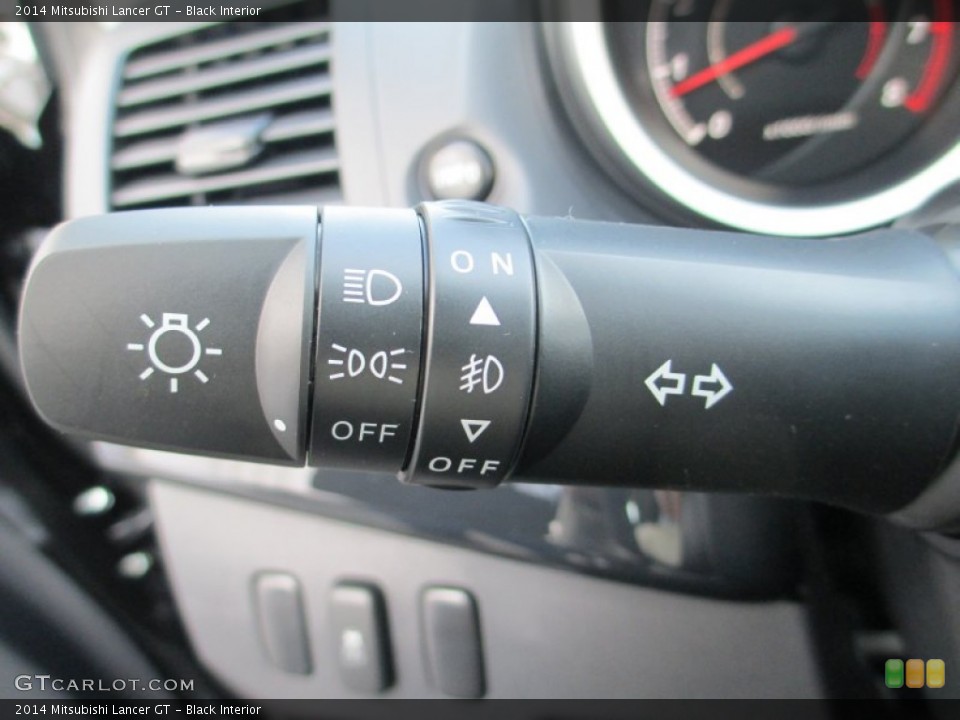 Black Interior Controls for the 2014 Mitsubishi Lancer GT #89747902