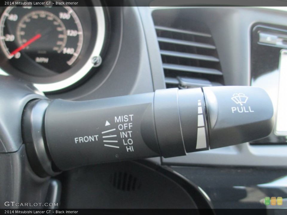 Black Interior Controls for the 2014 Mitsubishi Lancer GT #89747926