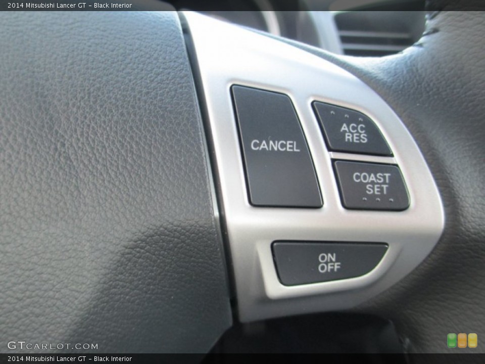 Black Interior Controls for the 2014 Mitsubishi Lancer GT #89747954
