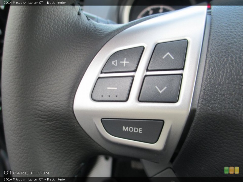 Black Interior Controls for the 2014 Mitsubishi Lancer GT #89747974