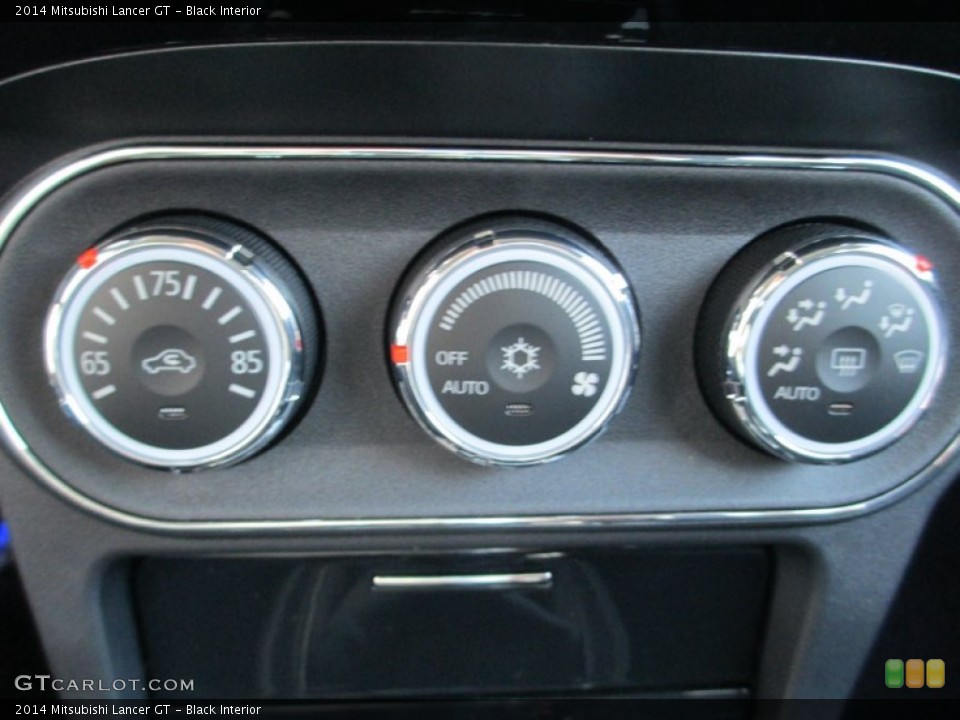 Black Interior Controls for the 2014 Mitsubishi Lancer GT #89748118