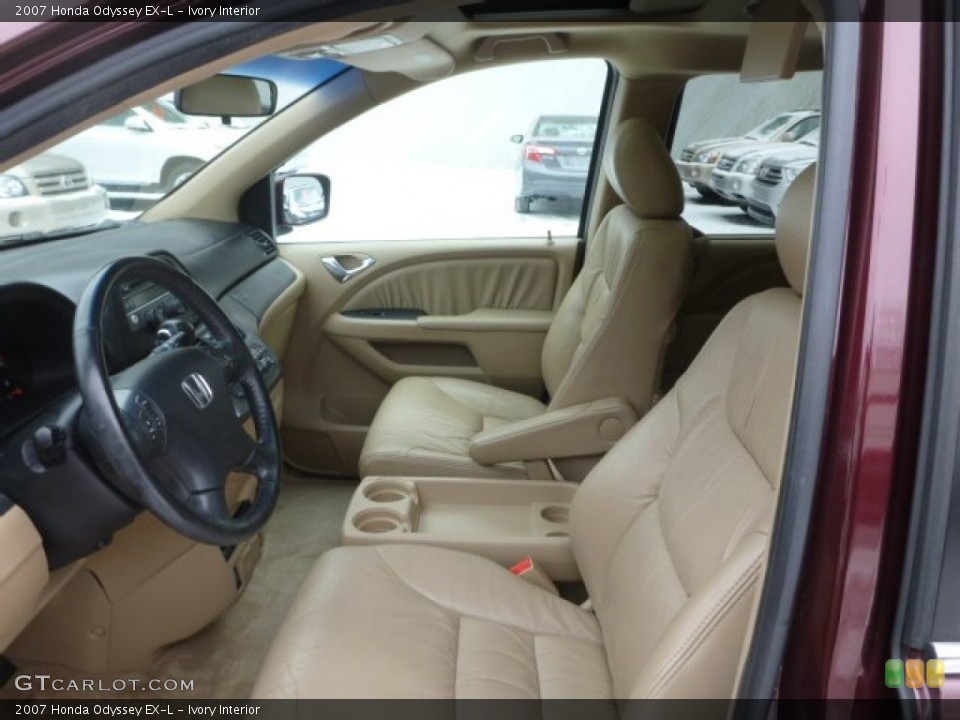 Ivory Interior Photo for the 2007 Honda Odyssey EX-L #89750143
