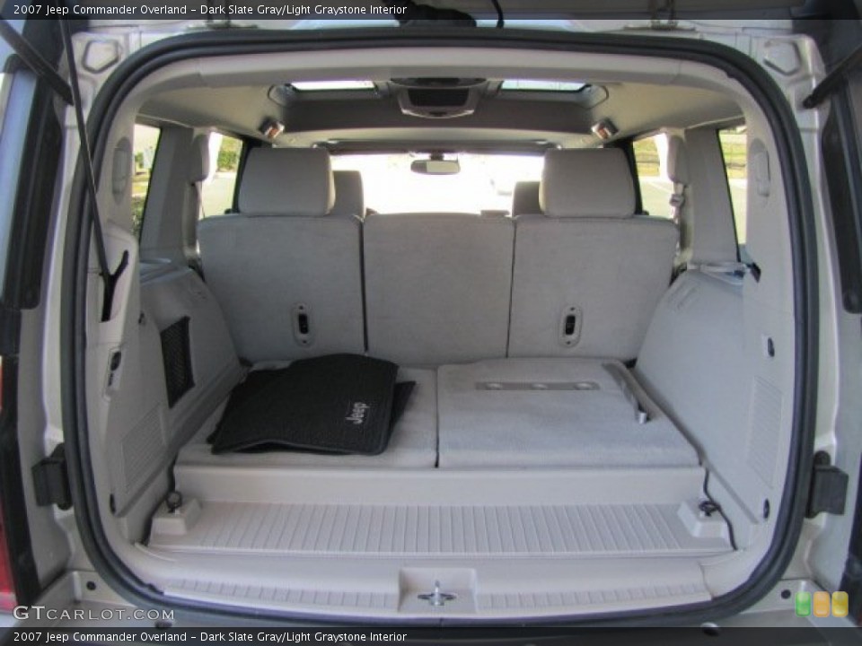 Dark Slate Gray/Light Graystone Interior Trunk for the 2007 Jeep Commander Overland #89751094