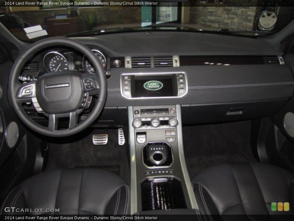Dynamic Ebony/Cirrus Stitch Interior Dashboard for the 2014 Land Rover Range Rover Evoque Dynamic #89751694