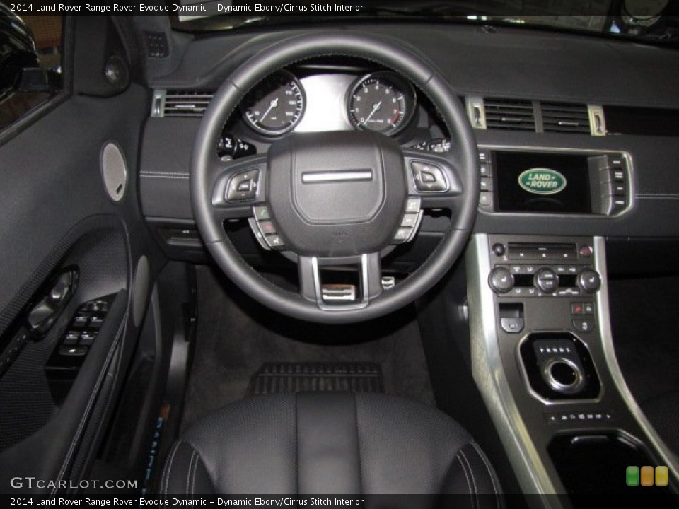 Dynamic Ebony/Cirrus Stitch Interior Dashboard for the 2014 Land Rover Range Rover Evoque Dynamic #89751814