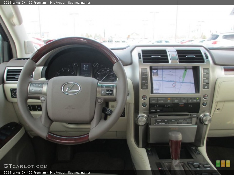 Ecru/Auburn Bubinga Interior Dashboard for the 2013 Lexus GX 460 Premium #89752477