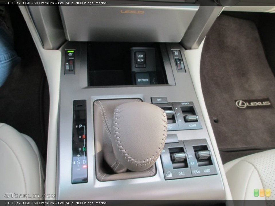 Ecru/Auburn Bubinga Interior Transmission for the 2013 Lexus GX 460 Premium #89752612