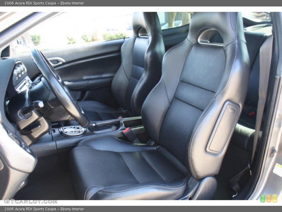 Ebony Interior Photo for the 2006 Acura RSX Sports Coupe #89754100
