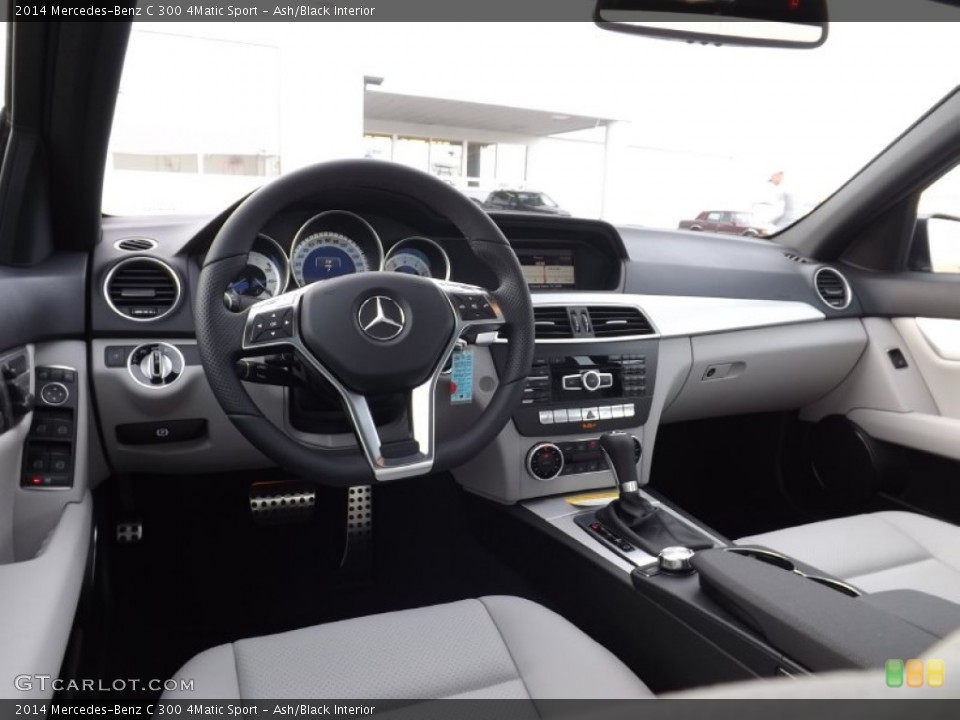 Ash/Black Interior Photo for the 2014 Mercedes-Benz C 300 4Matic Sport #89758816