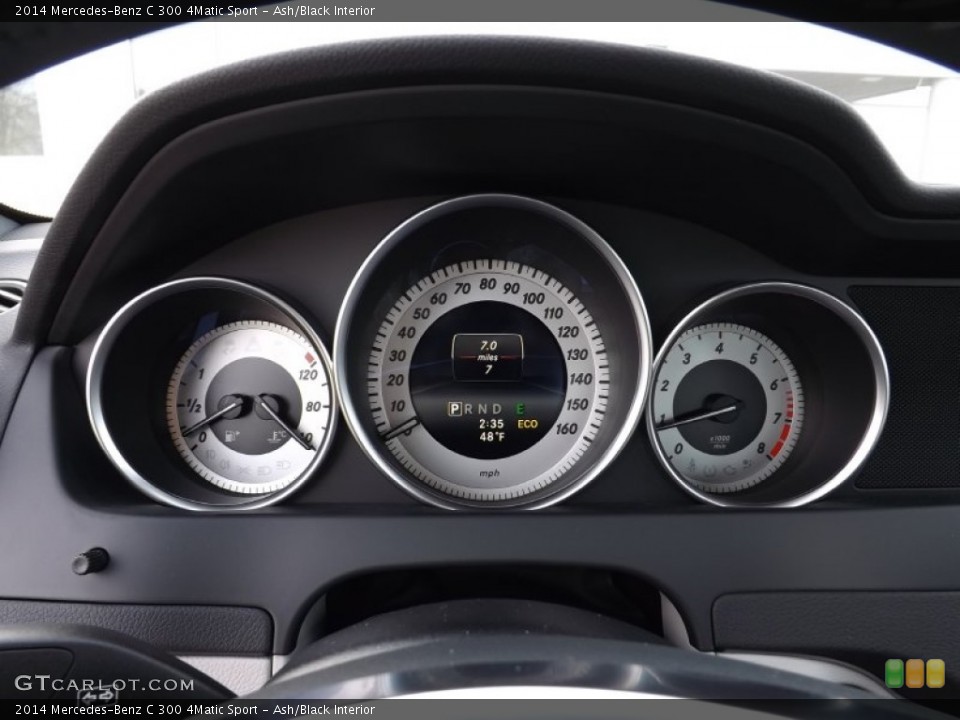 Ash/Black Interior Gauges for the 2014 Mercedes-Benz C 300 4Matic Sport #89758849