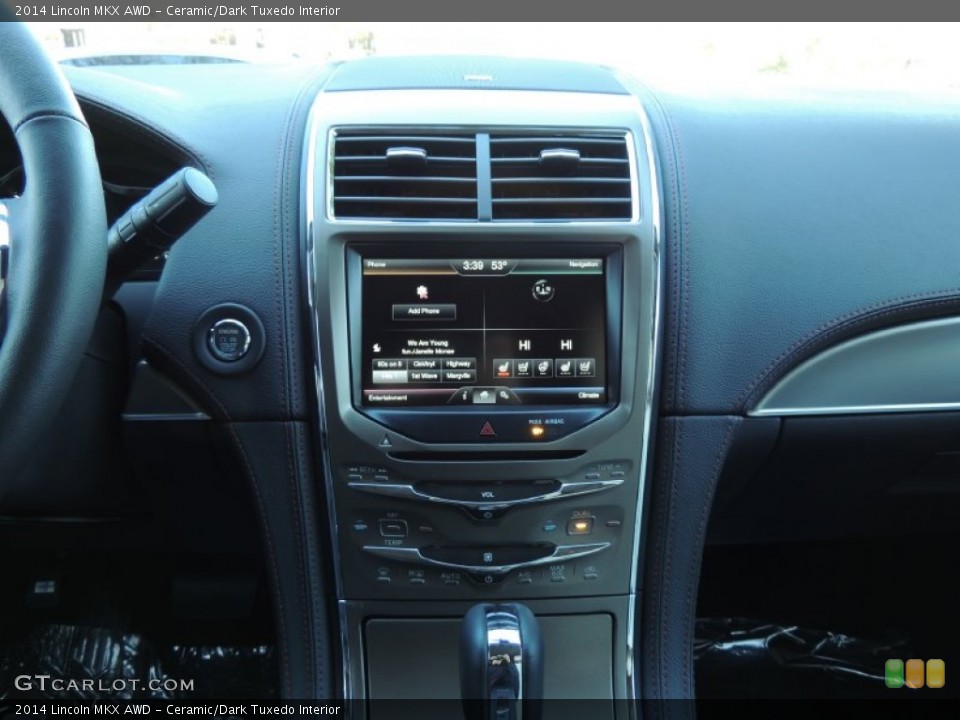 Ceramic/Dark Tuxedo Interior Controls for the 2014 Lincoln MKX AWD #89759932
