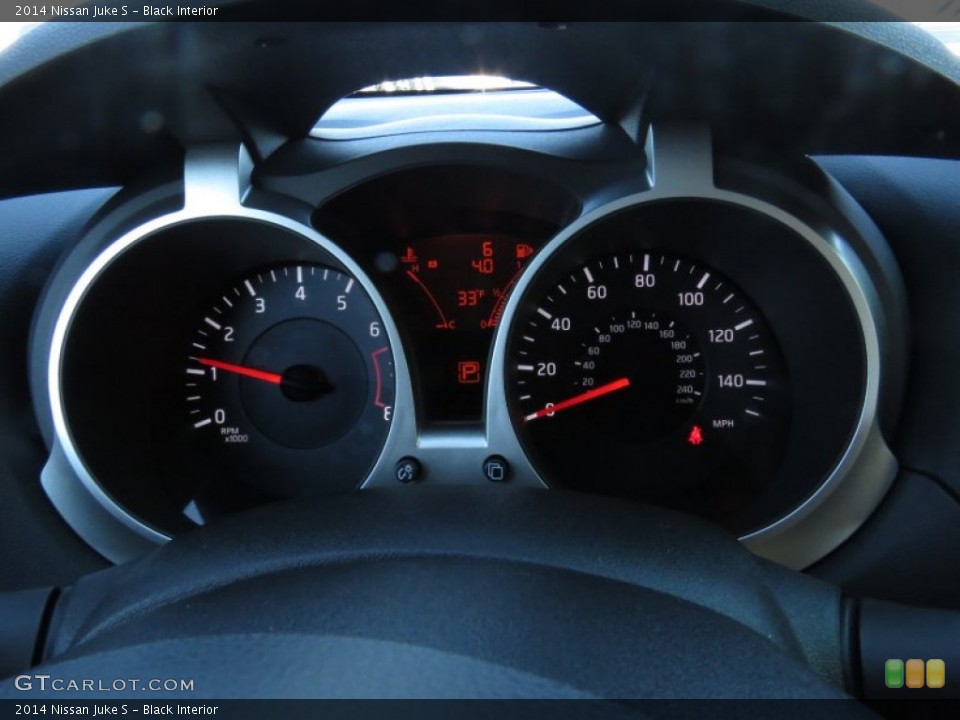 Black Interior Gauges for the 2014 Nissan Juke S #89762766