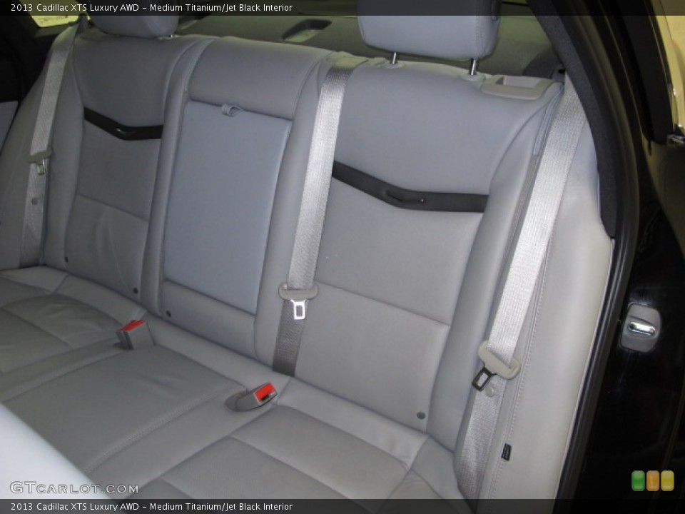 Medium Titanium/Jet Black Interior Rear Seat for the 2013 Cadillac XTS Luxury AWD #89767360