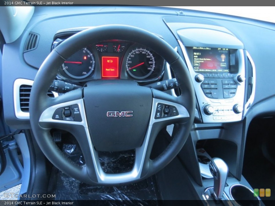 Jet Black Interior Steering Wheel for the 2014 GMC Terrain SLE #89767872
