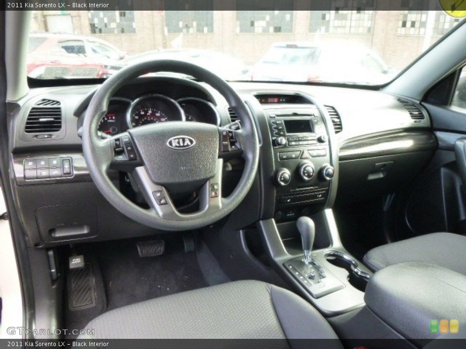 Black Interior Prime Interior for the 2011 Kia Sorento LX #89768801