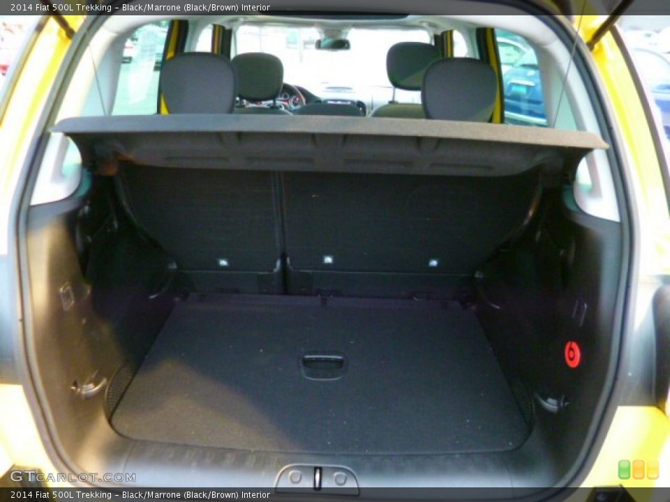 Black/Marrone (Black/Brown) Interior Trunk for the 2014 Fiat 500L Trekking #89777270