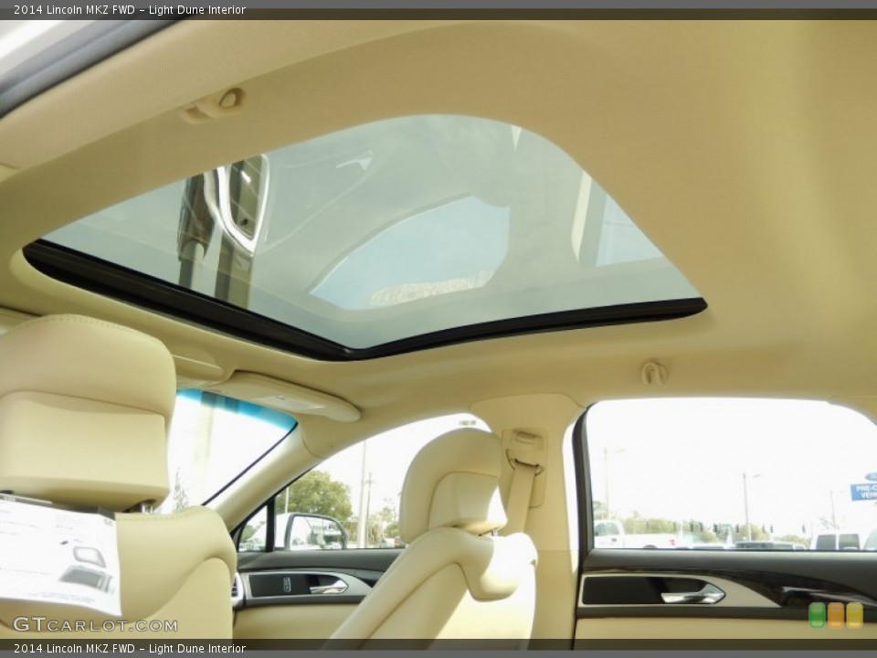 Light Dune Interior Sunroof for the 2014 Lincoln MKZ FWD #89778686