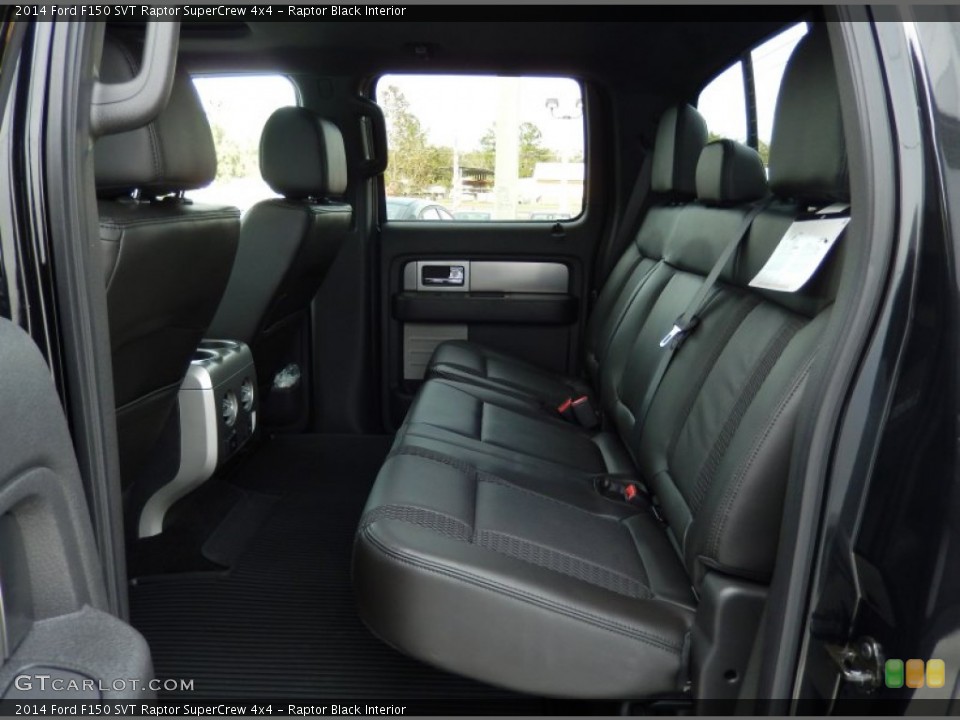 Raptor Black Interior Rear Seat for the 2014 Ford F150 SVT Raptor SuperCrew 4x4 #89779388
