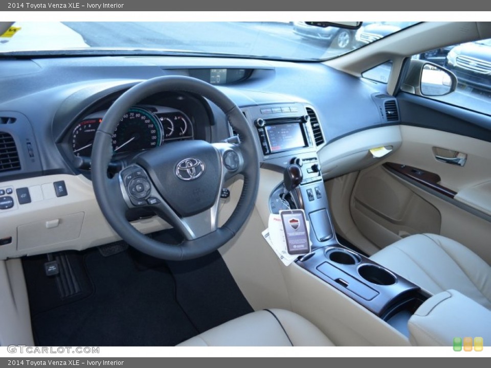 Ivory 2014 Toyota Venza Interiors