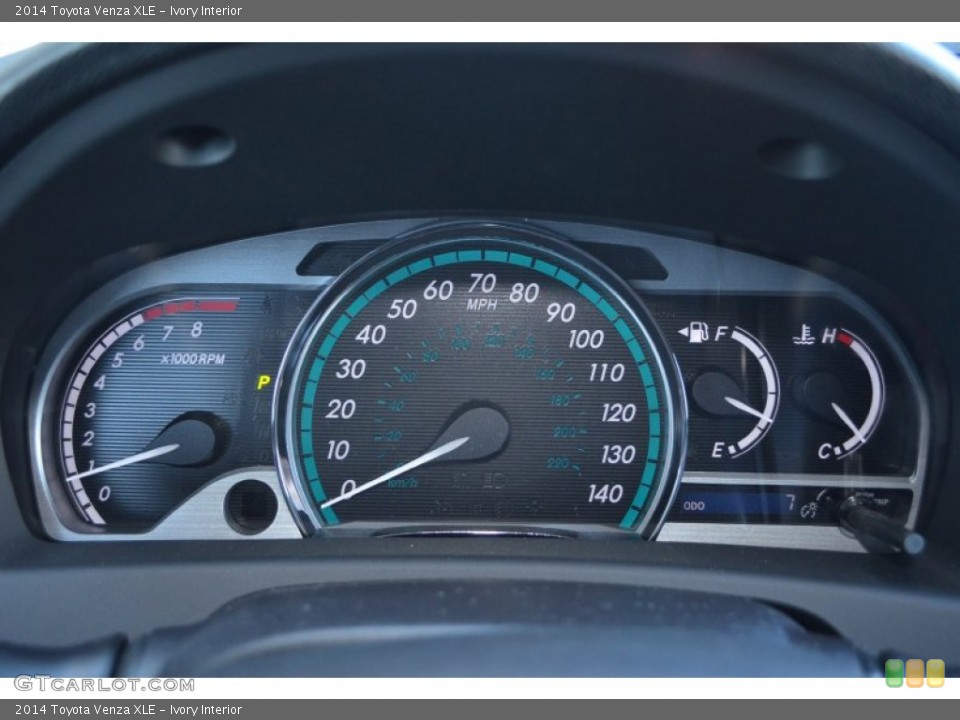 Ivory Interior Gauges for the 2014 Toyota Venza XLE #89782865
