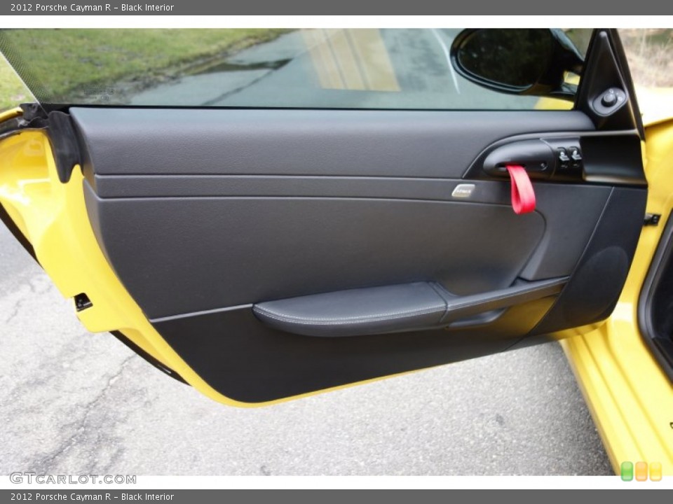 Black Interior Door Panel for the 2012 Porsche Cayman R #89785334