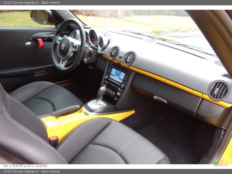 Black Interior Dashboard for the 2012 Porsche Cayman R #89785424