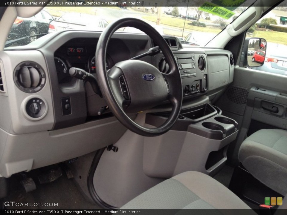 Medium Flint 2010 Ford E Series Van Interiors