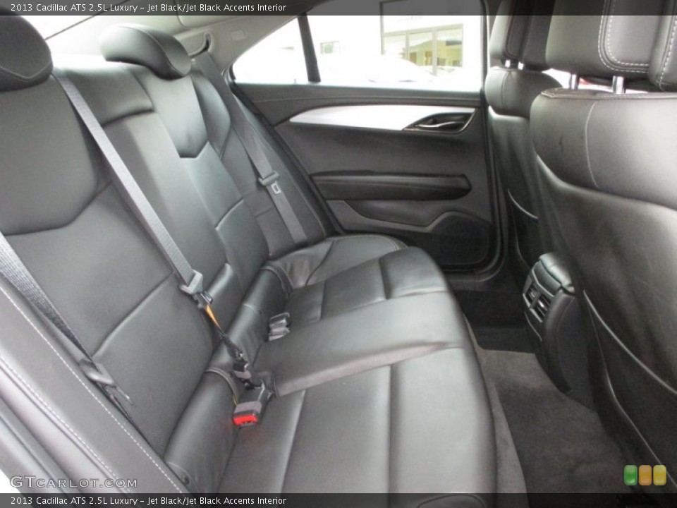 Jet Black/Jet Black Accents Interior Rear Seat for the 2013 Cadillac ATS 2.5L Luxury #89790625