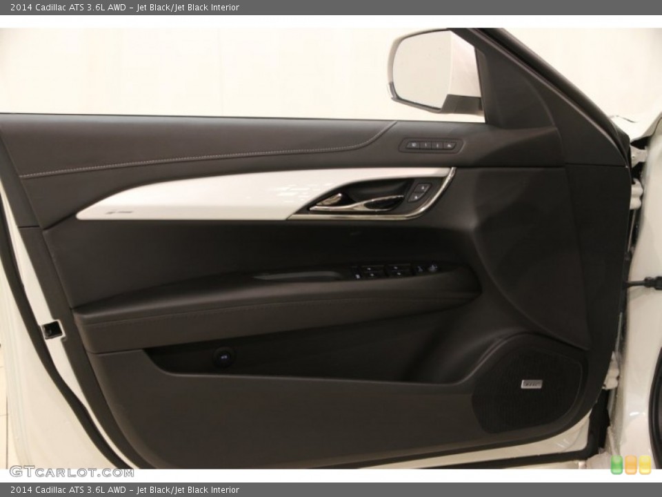 Jet Black/Jet Black Interior Door Panel for the 2014 Cadillac ATS 3.6L AWD #89792984