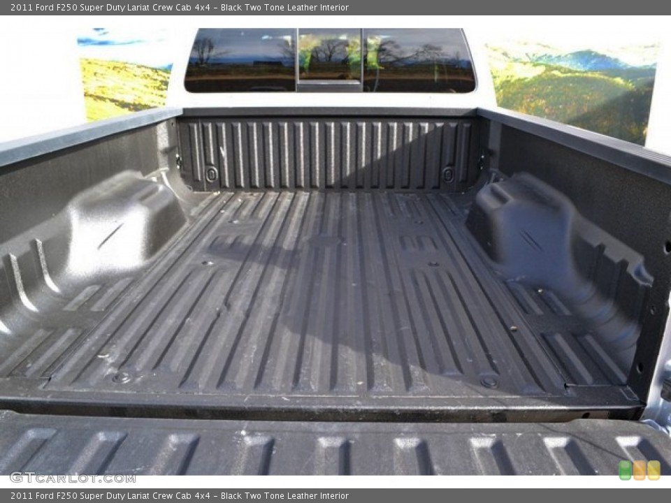 Black Two Tone Leather Interior Trunk for the 2011 Ford F250 Super Duty Lariat Crew Cab 4x4 #89793365