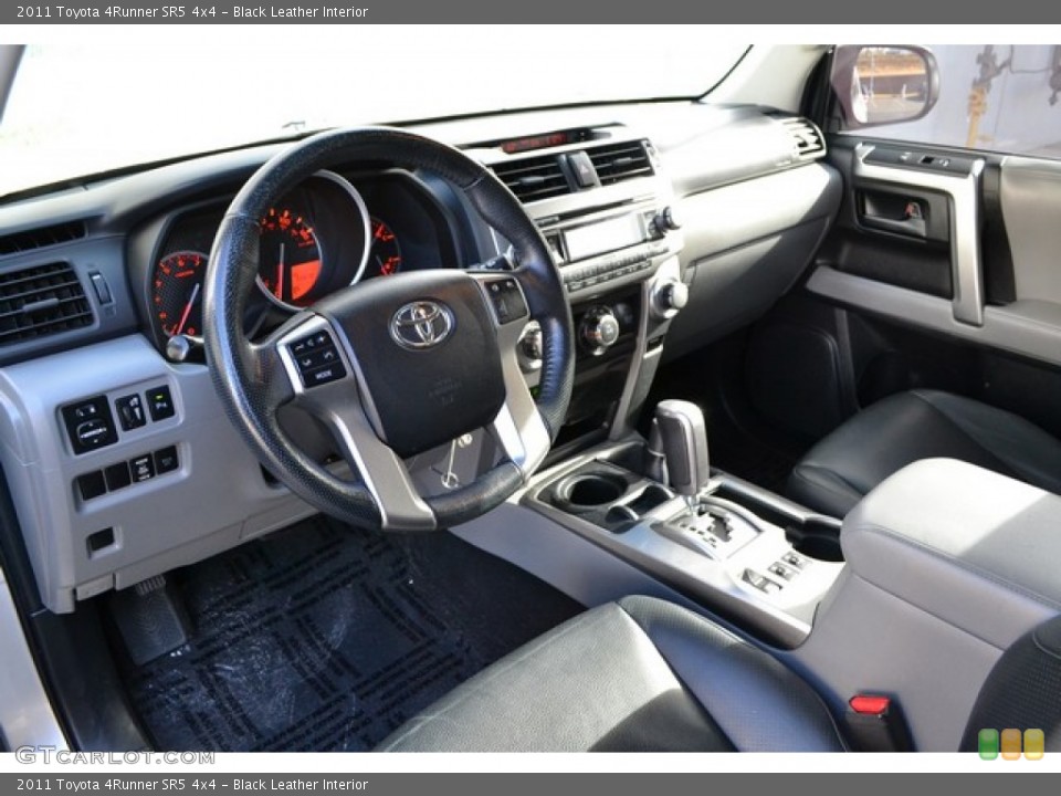 Black Leather Interior Prime Interior for the 2011 Toyota 4Runner SR5 4x4 #89794346
