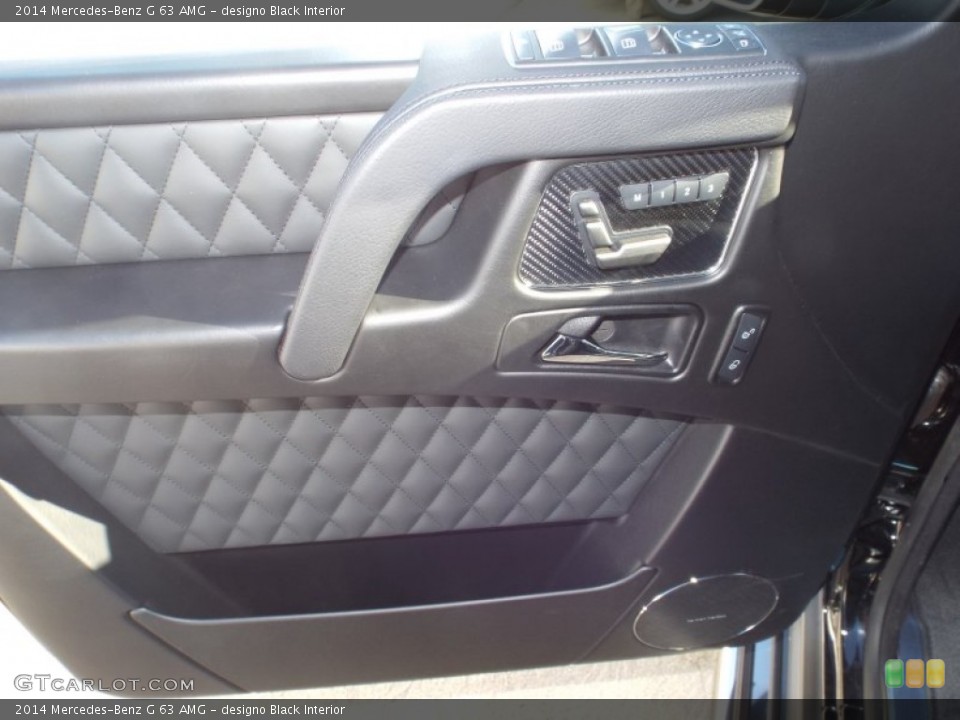designo Black Interior Door Panel for the 2014 Mercedes-Benz G 63 AMG #89797700