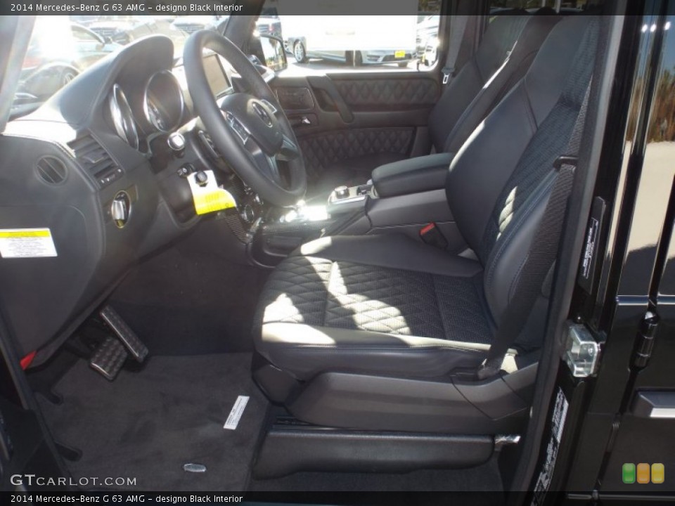 designo Black Interior Photo for the 2014 Mercedes-Benz G 63 AMG #89797724