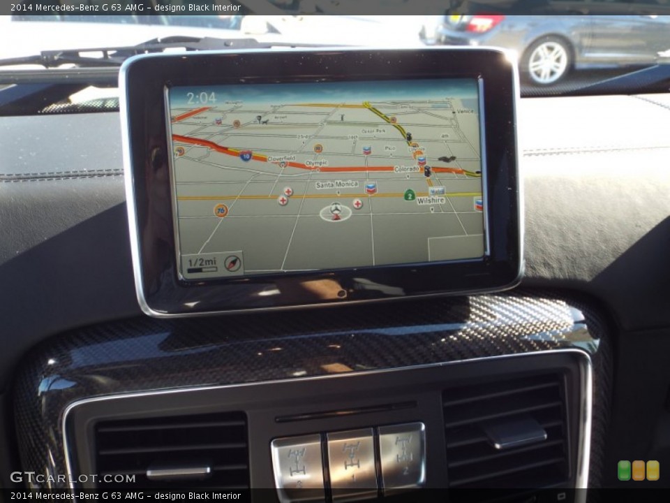 designo Black Interior Navigation for the 2014 Mercedes-Benz G 63 AMG #89797849