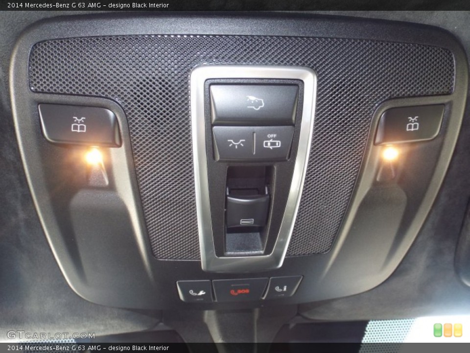 designo Black Interior Controls for the 2014 Mercedes-Benz G 63 AMG #89797958
